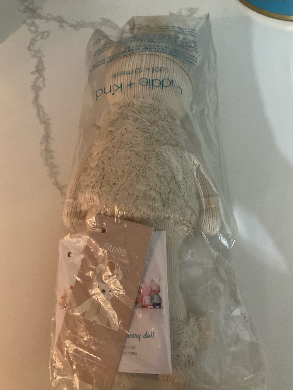 Cuddle & Kind Knit Bear - Stella 13” Brand New